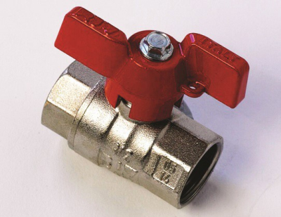 T Handle - Brass Nickel Plated