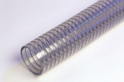 Clear Wire Embedded PVC S&D Hose